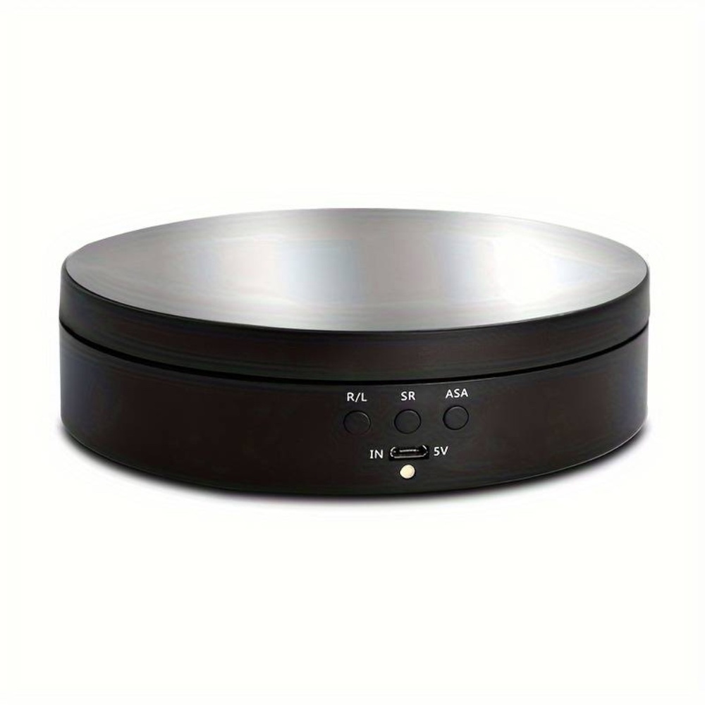 Rotating Mirrored Display Stand for Product Photos and Videos